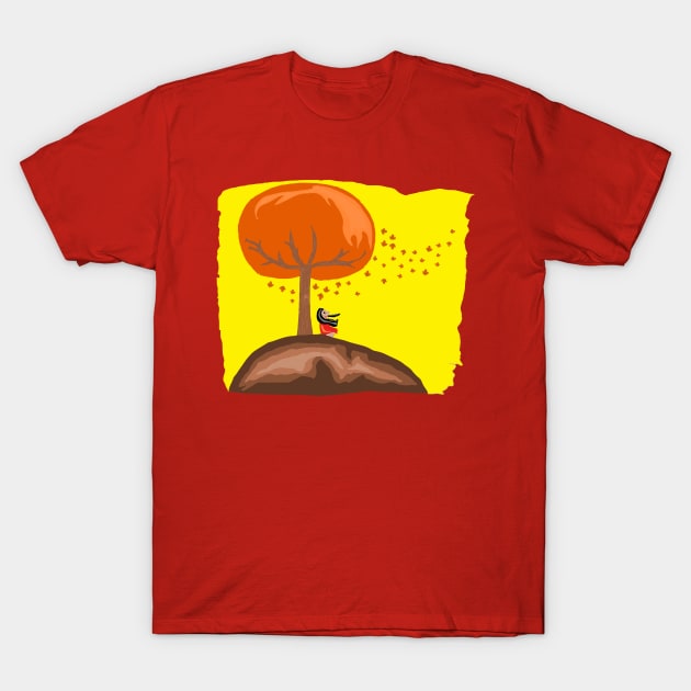 Autumn season T-Shirt by gerina